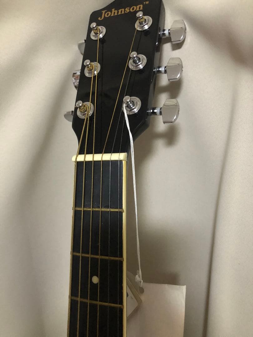 アコースティックギターJohnson 直筆サイン (JON BON JOVI)
