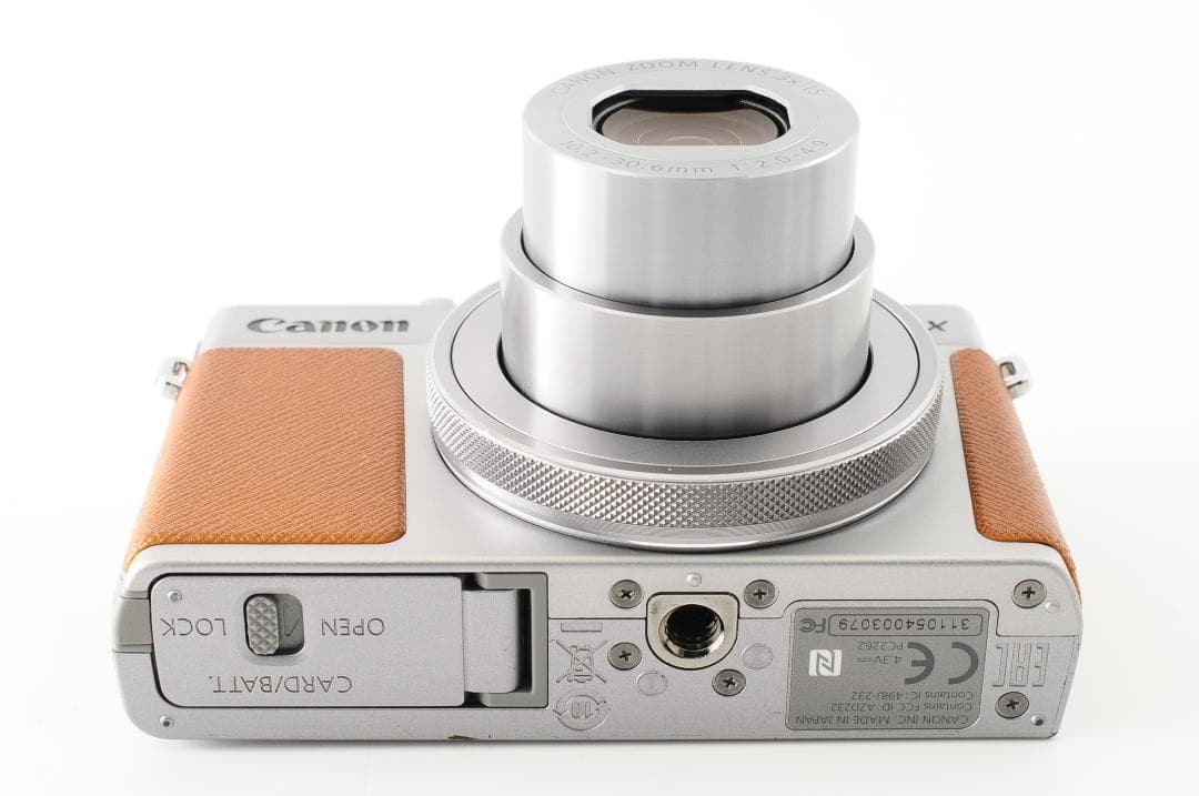 【美品 元箱付き】 キャノン Canon PowerShot G9X シルバー
