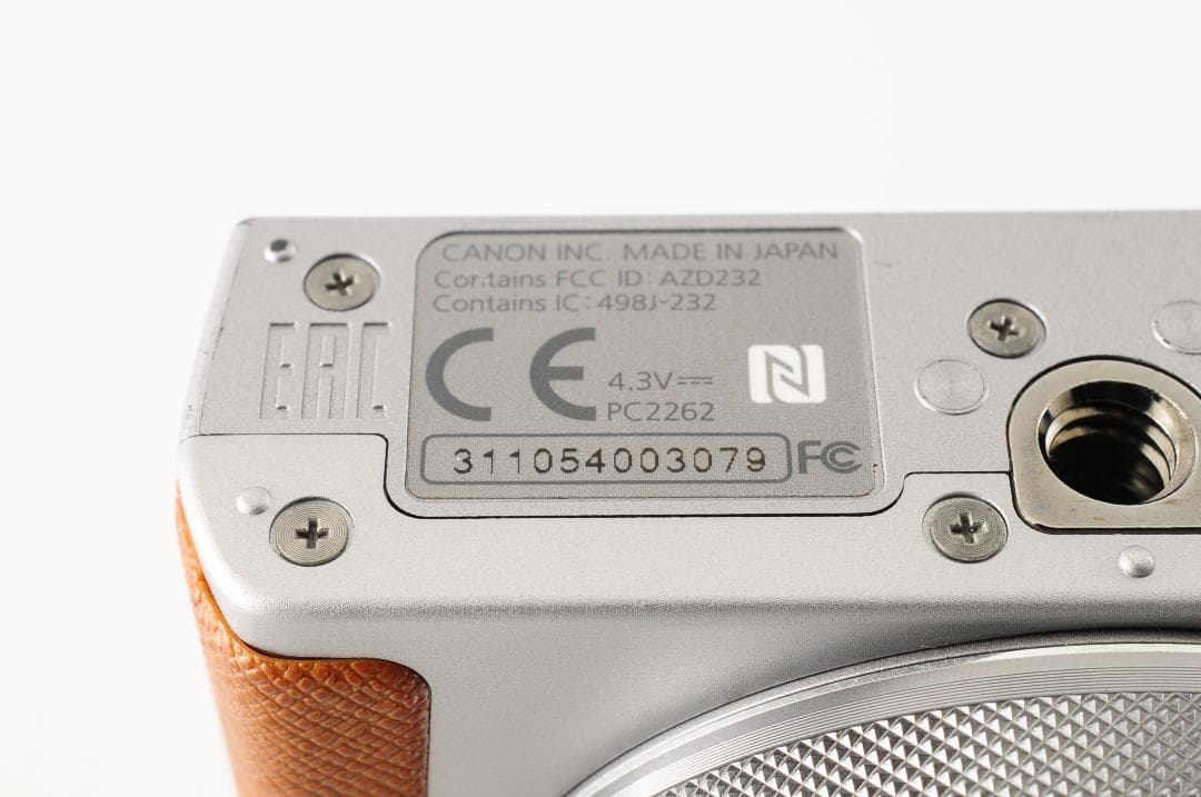 【美品 元箱付き】 キャノン Canon PowerShot G9X シルバー