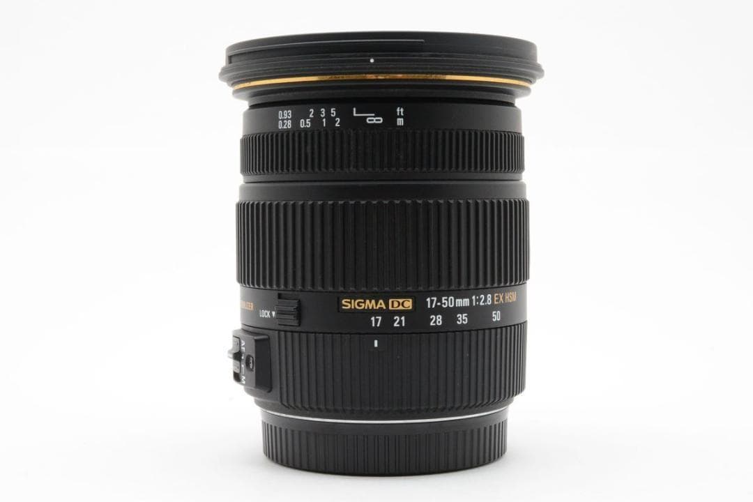 動作品　シグマ 17-50mm F2.8 EX DC OS HSM キヤノンEF