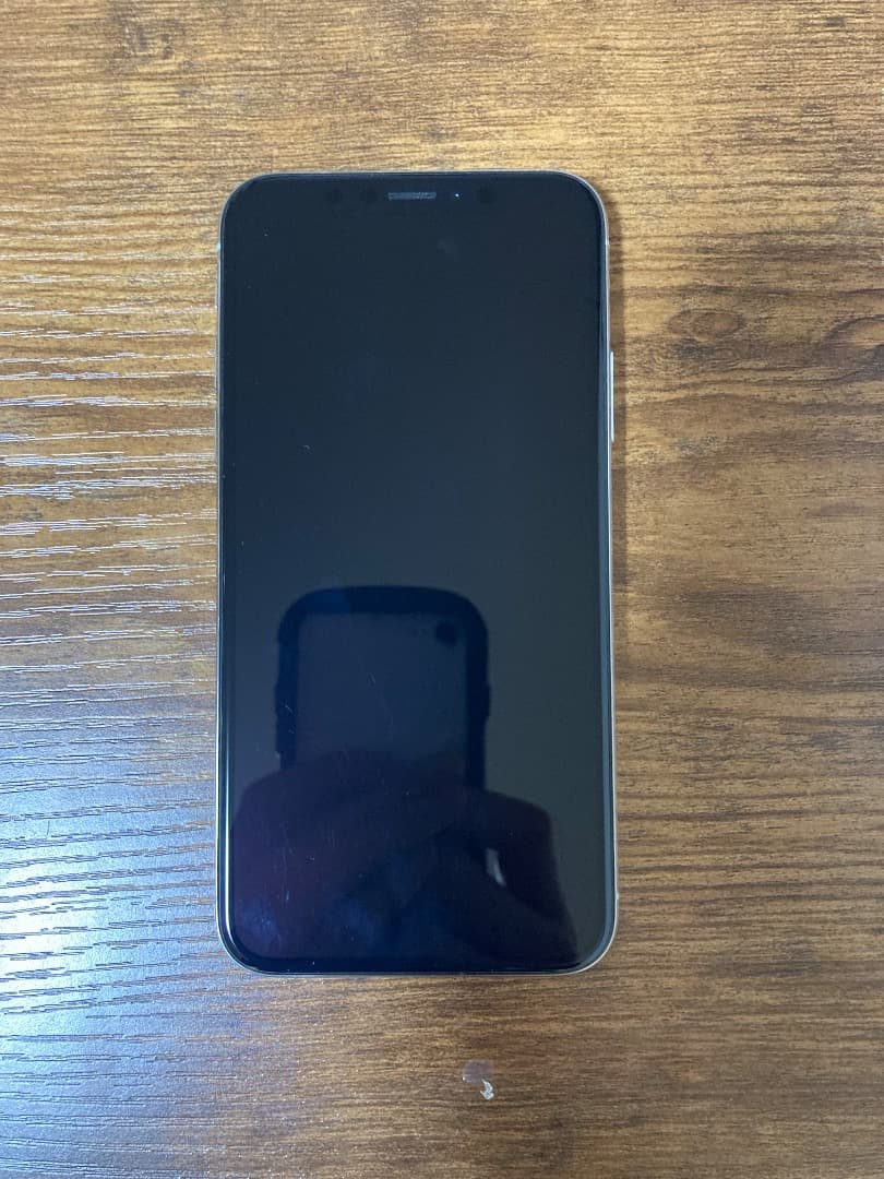 【極美品】iPhone X 256GB シルバー SIMフリー