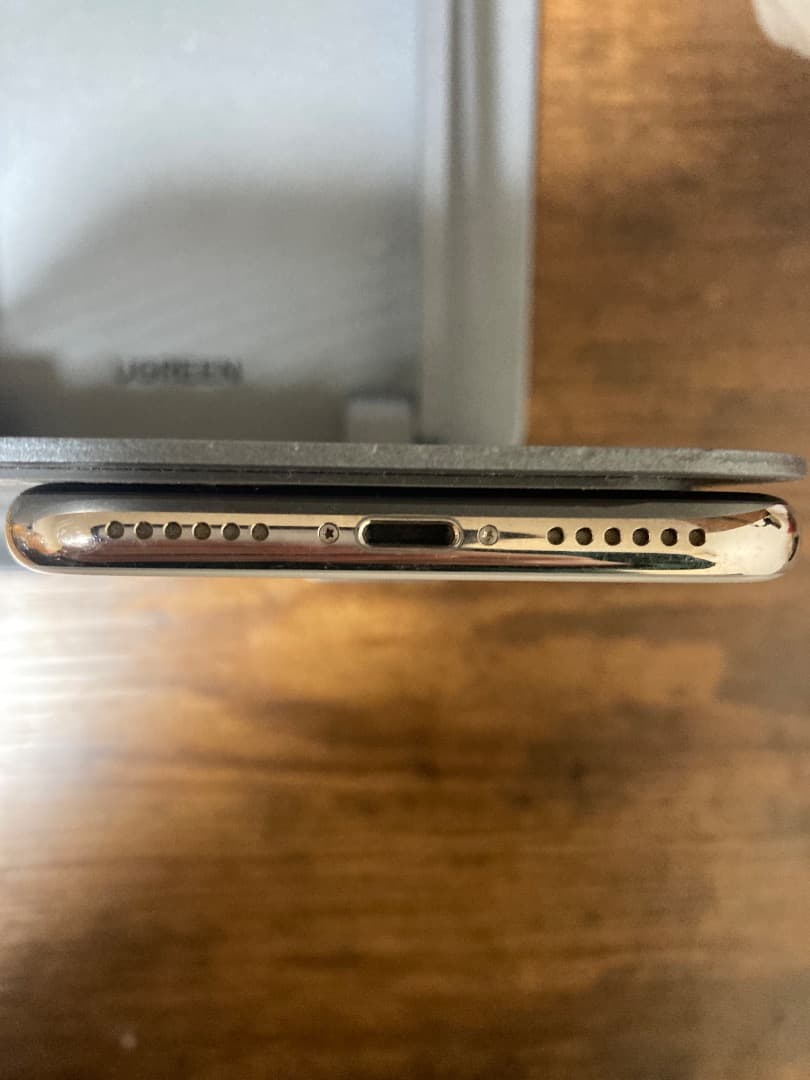 【極美品】iPhone X 256GB シルバー SIMフリー