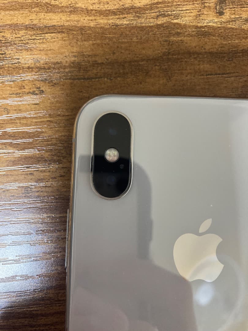 【極美品】iPhone X 256GB シルバー SIMフリー