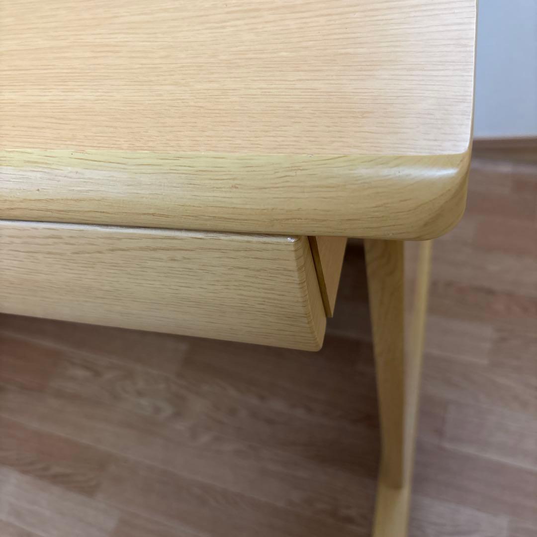 ニトリ学習机　ナチュラルデザイン 2引き出しデスク