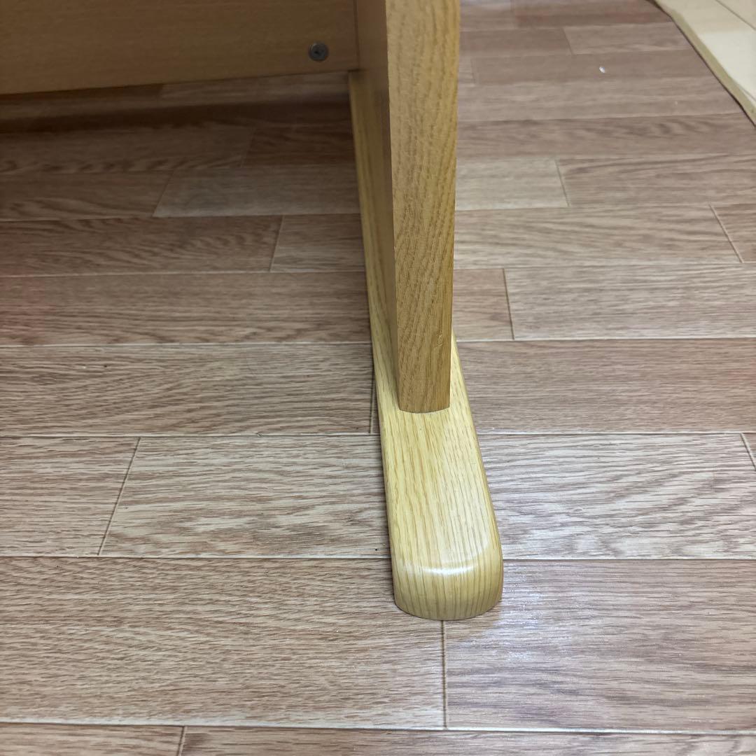 ニトリ学習机　ナチュラルデザイン 2引き出しデスク