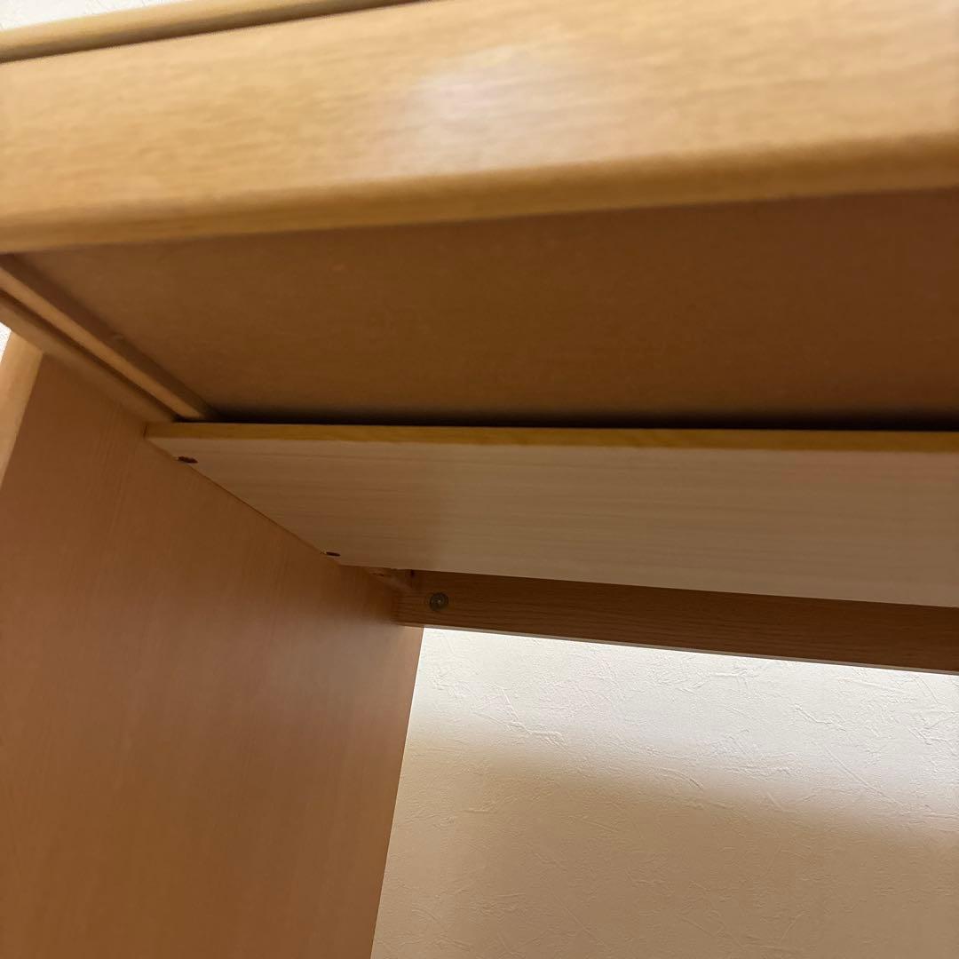 ニトリ学習机　ナチュラルデザイン 2引き出しデスク