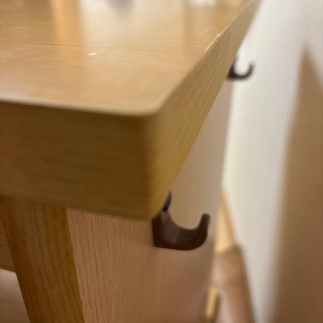 ニトリ学習机　ナチュラルデザイン 2引き出しデスク