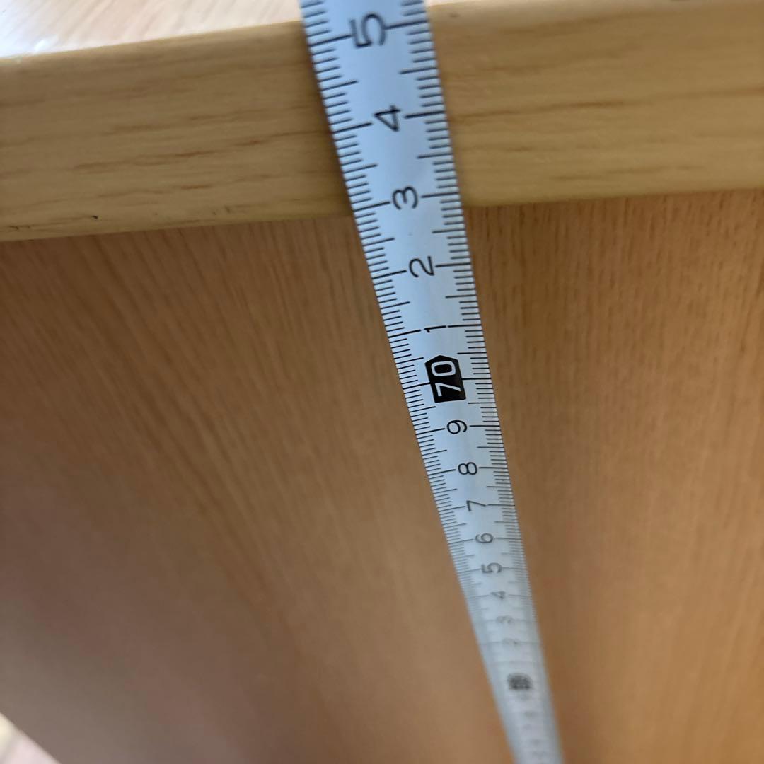 ニトリ学習机　ナチュラルデザイン 2引き出しデスク