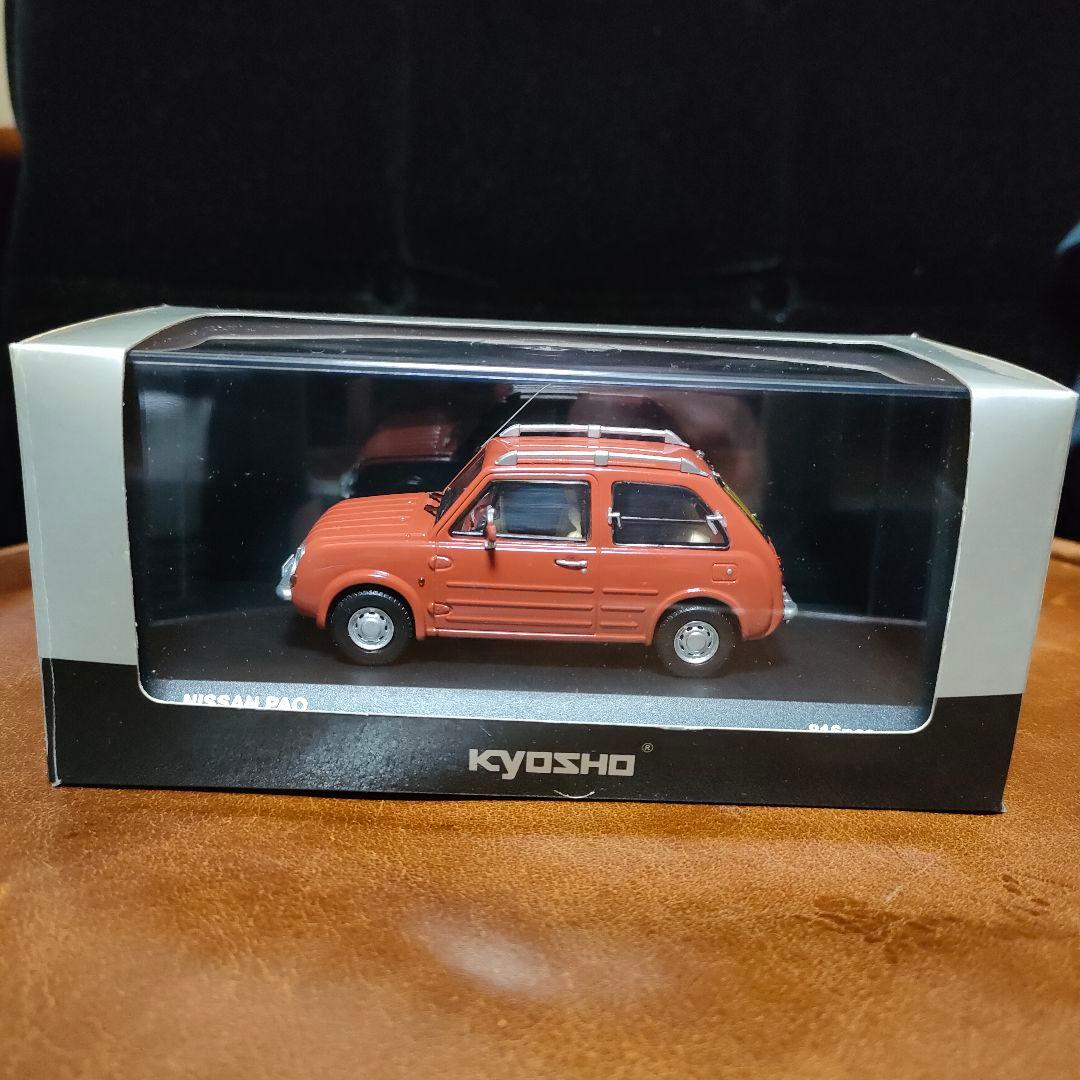 京商 日産 パオ Pao テラコッタ ミニカー 1/43