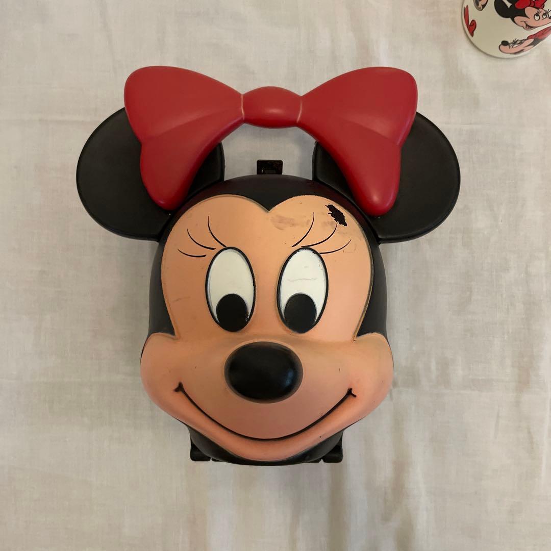 ディズニー　ミニーマウス　ランチキット　サーモス　水筒付き1980年代