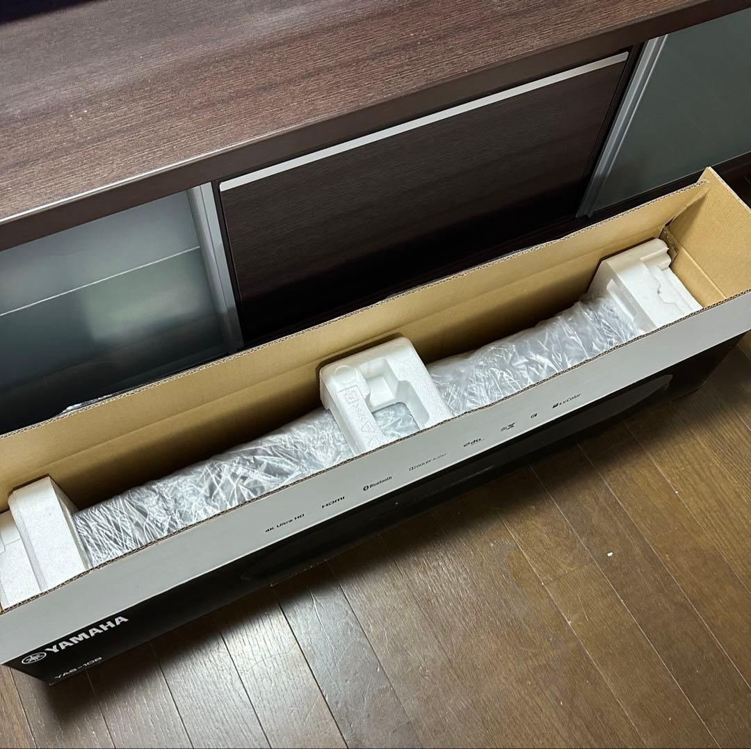 YAMAHA YAS-108 ヤマハ サウンドバー4K Bluetooth対応