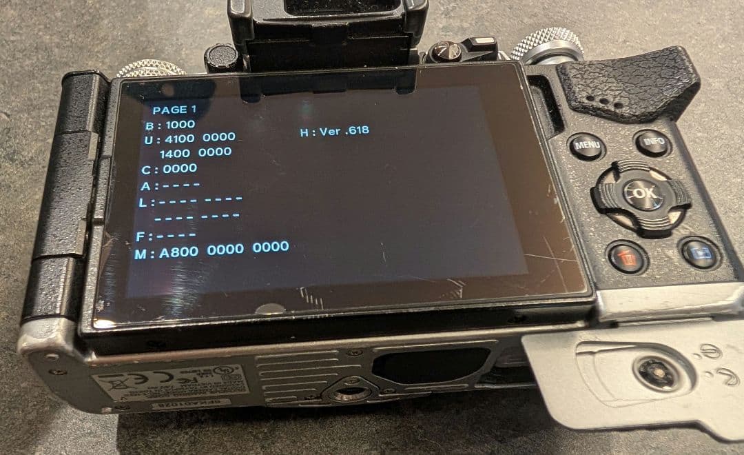 【ジャンク】OLYMPUS OM-D EM-5 markⅡ　ボディ