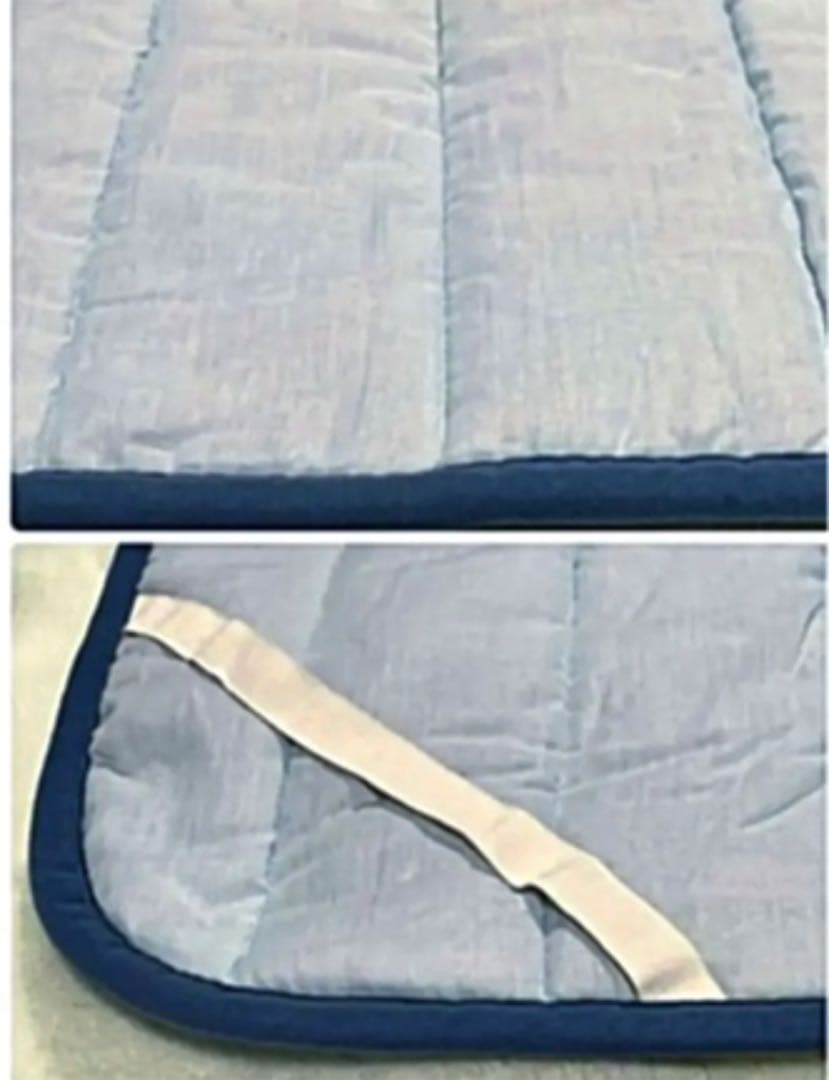 テ袋　希少　スティッチ ボア敷きパット　シングルパッド　１００cm×２０５cm