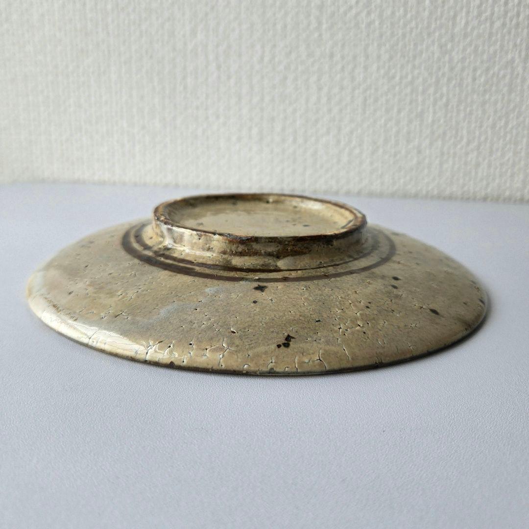 荒川慎吾　馬の目皿　6.5寸ほど
