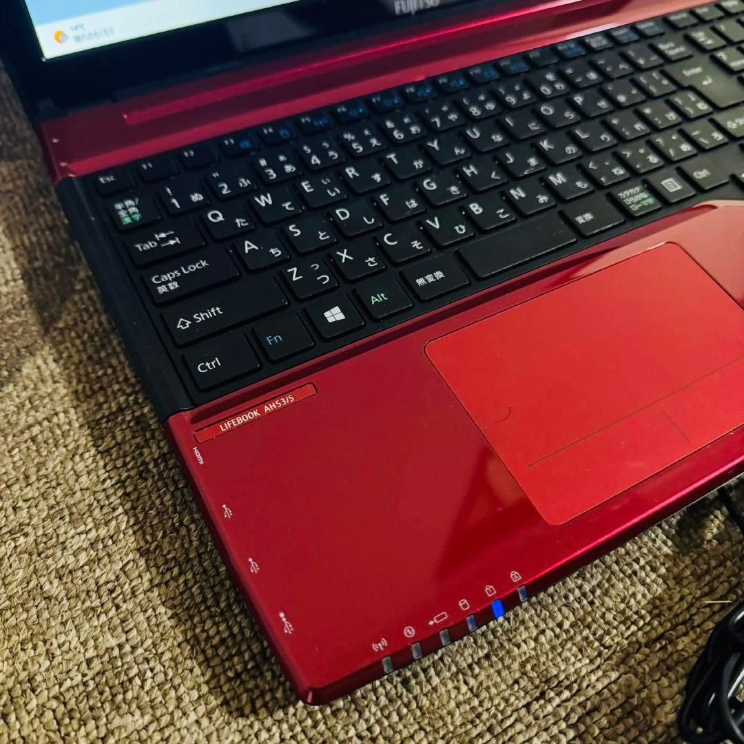 S260 富士通ノートパソコン i7メモリ8G高速Windows11オフィス付き