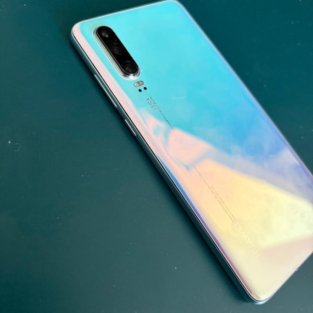 上位版 レア HUAWEI p30 無印 8GB+128GB 物理デュアルシム