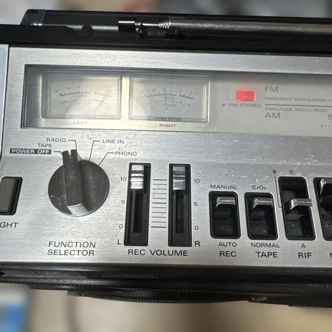 PADISCO HITACHI TRK-8080MKⅡ ラジカセ ジャンク