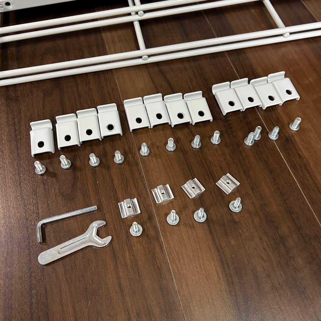 Y*e様 無印良品 スチールユニットシェルフ （グレー） 廃盤スチール製ワゴン