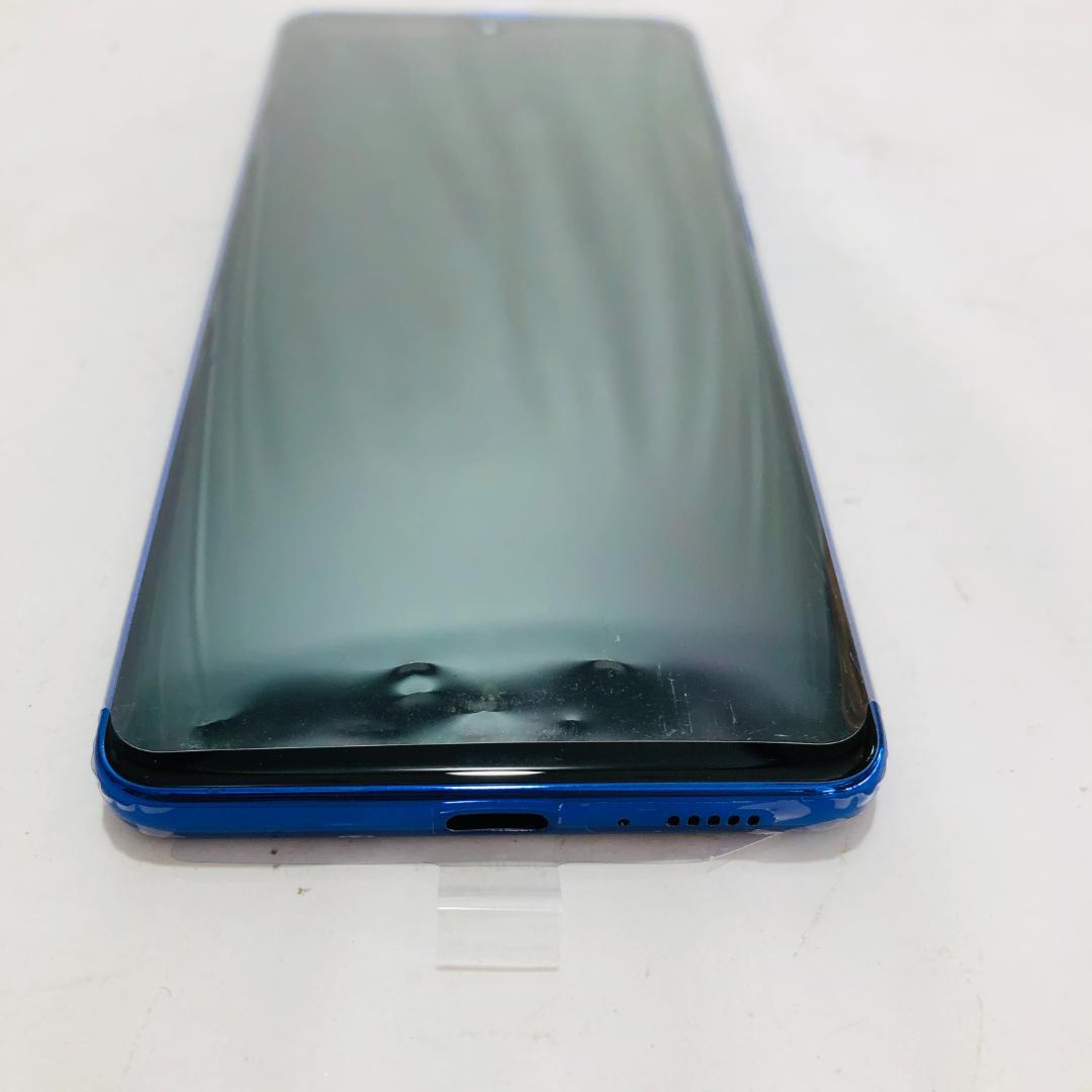 Galaxy A41 SCV48 ブルー スマホ 本体 ギャラクシー t3
