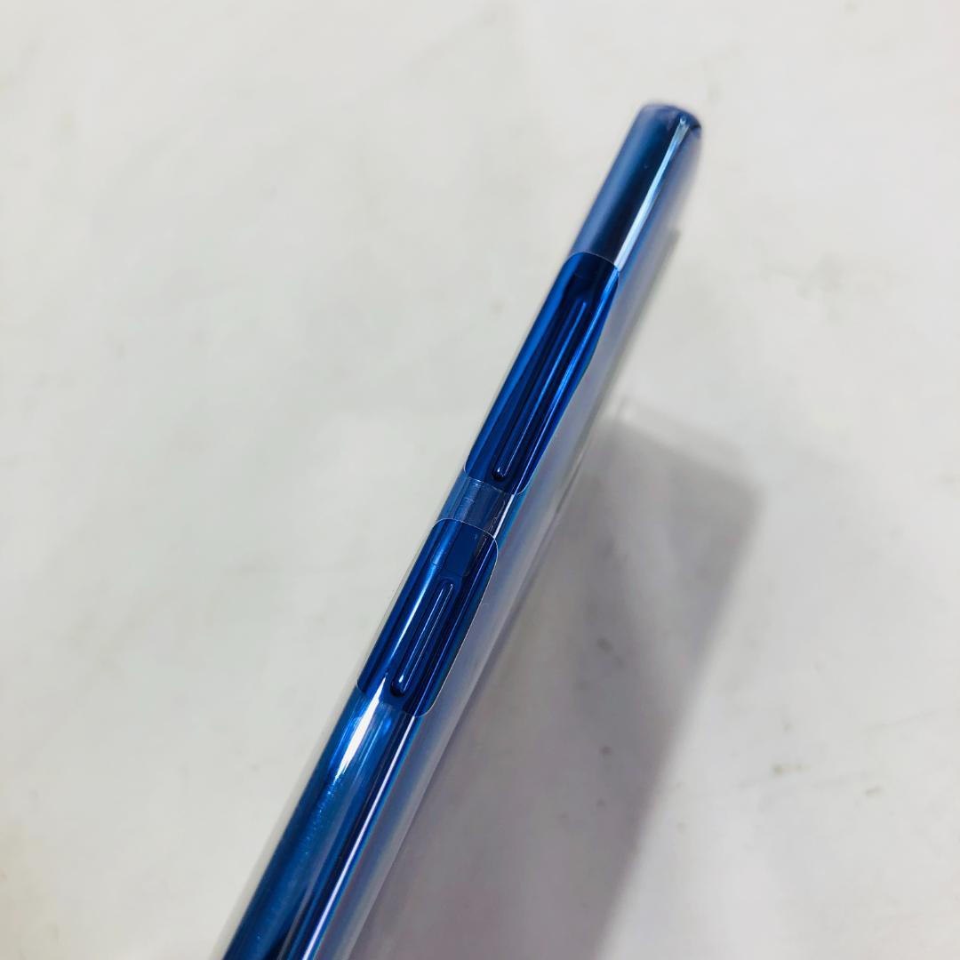 Galaxy A41 SCV48 ブルー スマホ 本体 ギャラクシー t3