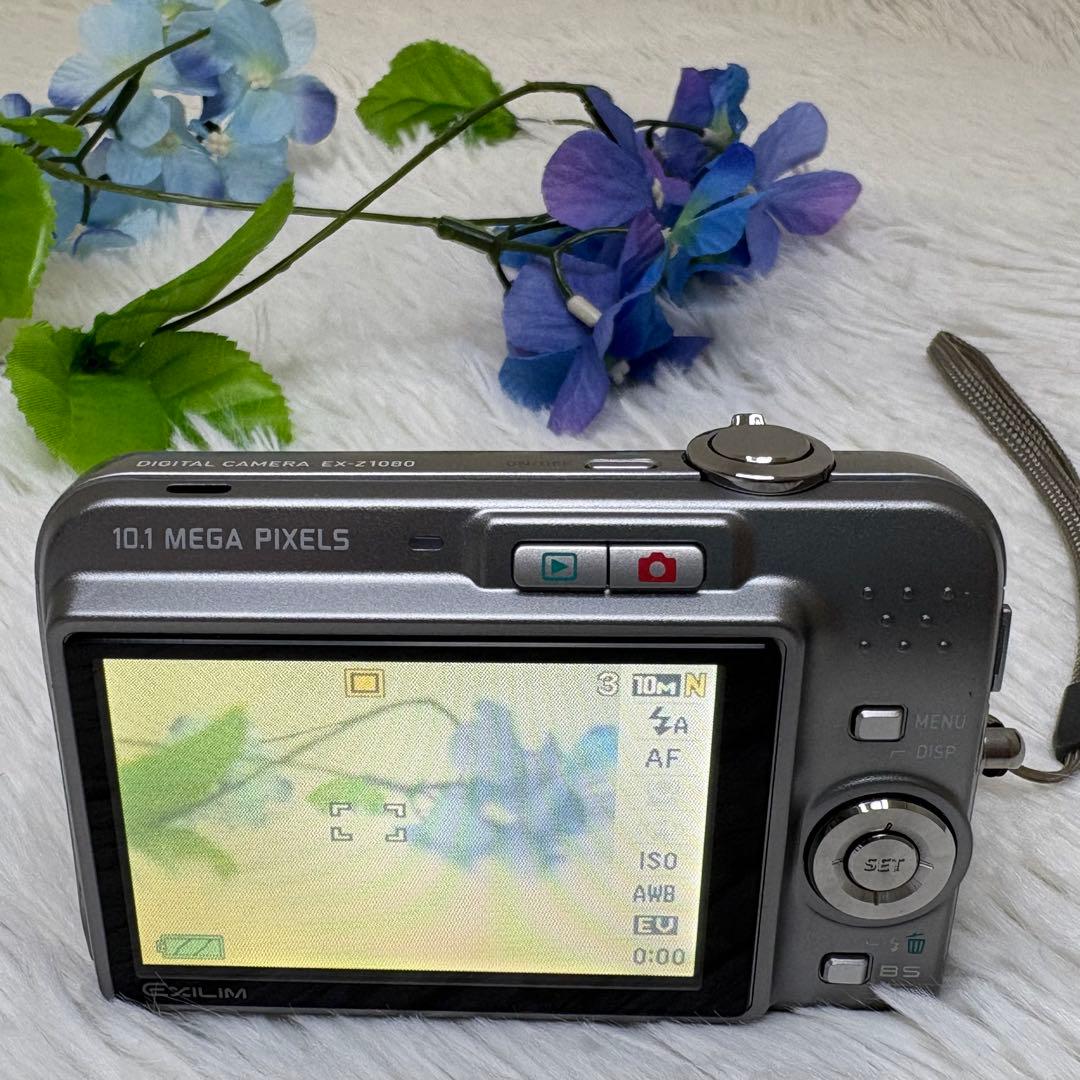 CASIO カメラ　エクシリム　EX-Z1080 ブラック　黒 コンデジ　動作品