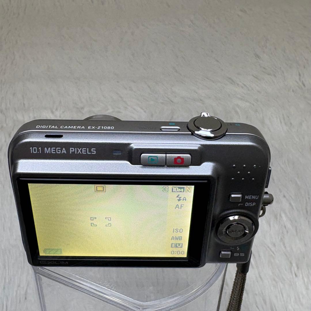 CASIO カメラ　エクシリム　EX-Z1080 ブラック　黒 コンデジ　動作品