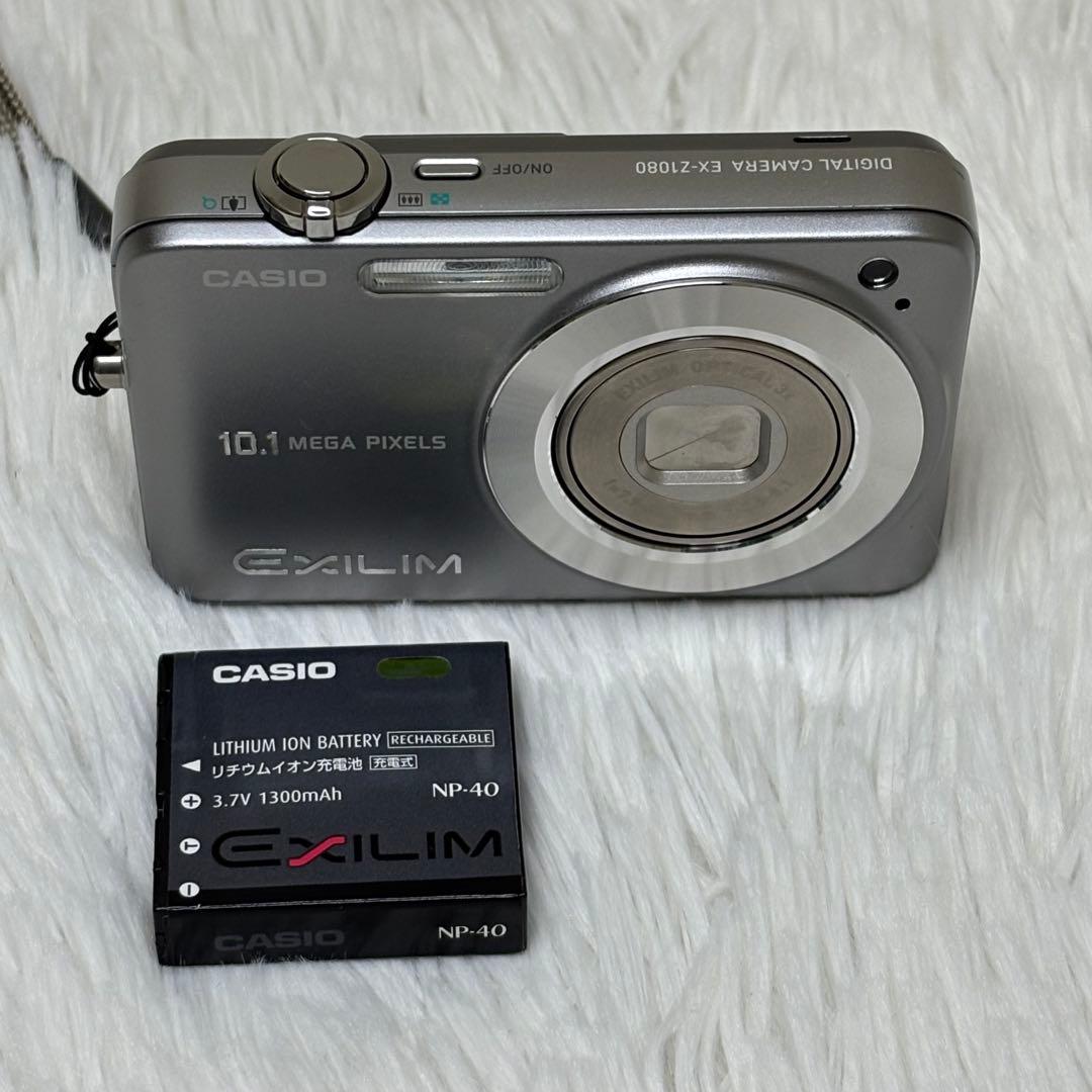 CASIO カメラ　エクシリム　EX-Z1080 ブラック　黒 コンデジ　動作品
