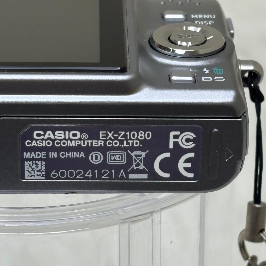 CASIO カメラ　エクシリム　EX-Z1080 ブラック　黒 コンデジ　動作品