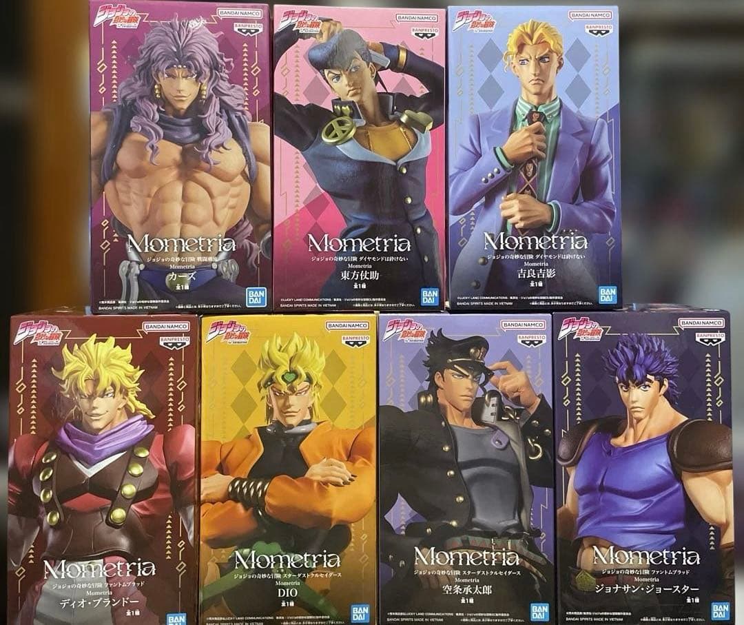 まとめ買い得！ジョジョの奇妙な冒険 Mometria 7体セット