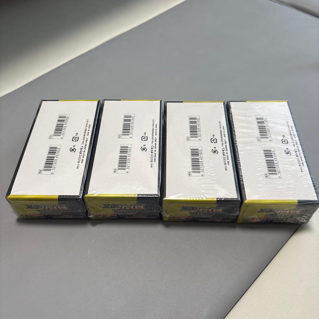 MEGAドリームex 4BOX シュリンク付き 新品未開封
