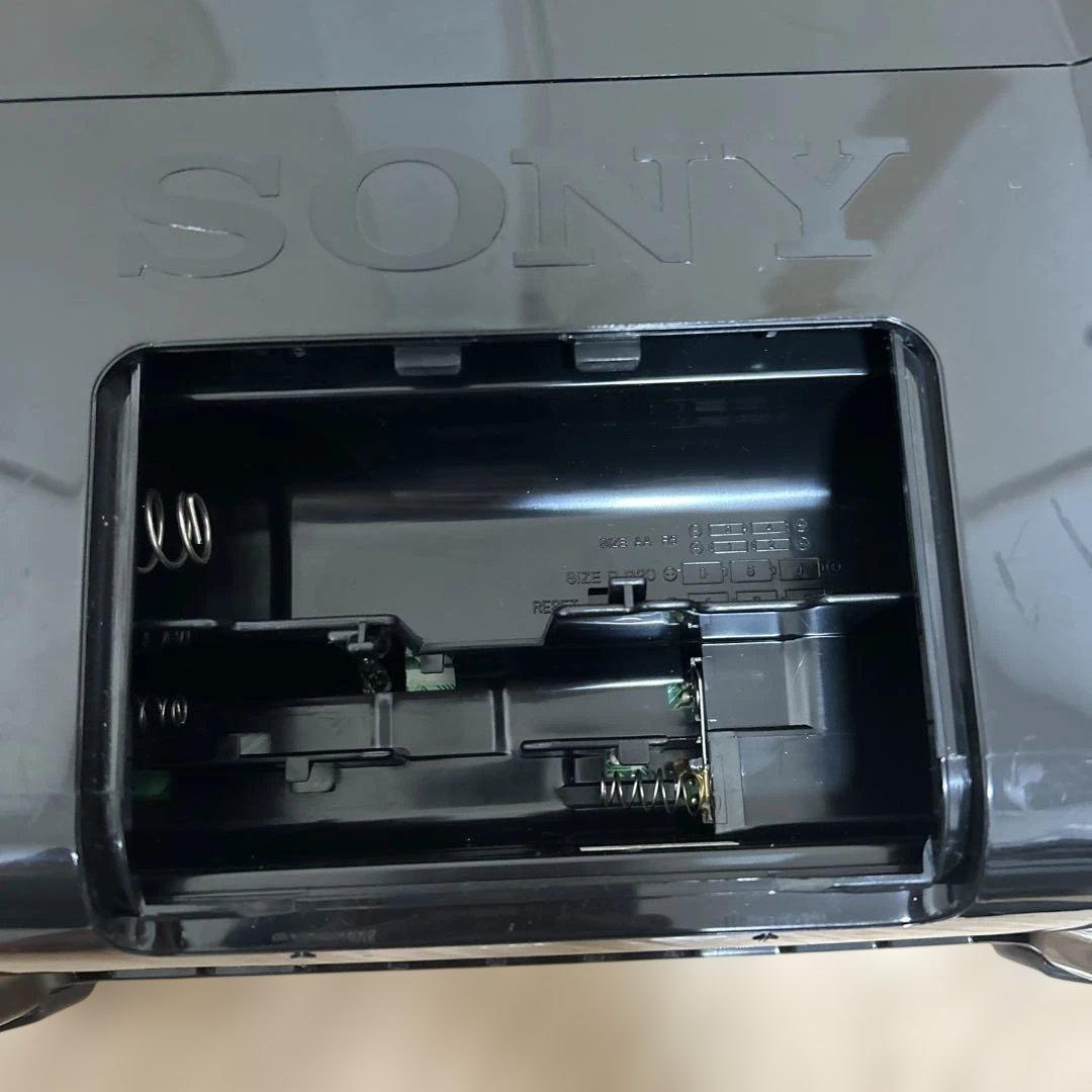 SONY CFD-980 ESPスポーツ 防水ラジオ CD カセットアダプター付