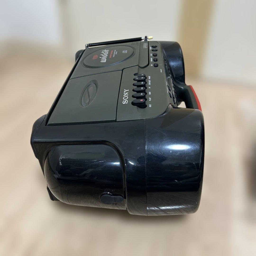 SONY CFD-980 ESPスポーツ 防水ラジオ CD カセットアダプター付