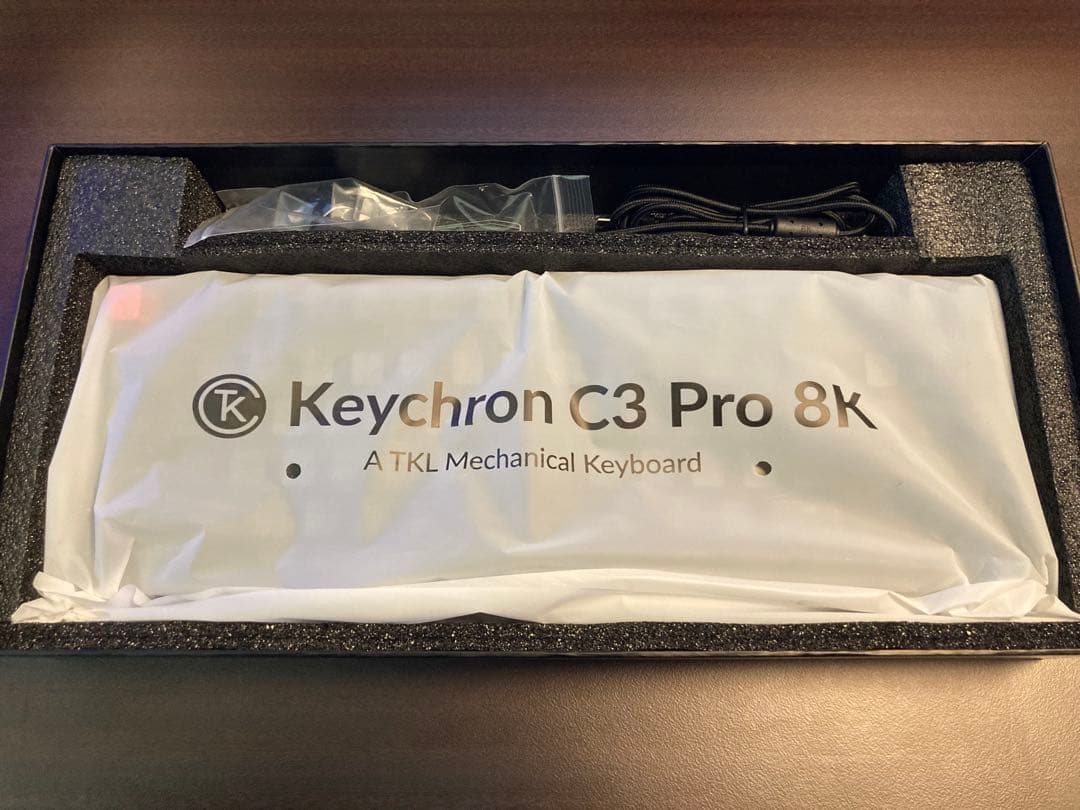 Keychron C3 Pro 8K TKL 赤軸 JIS配列