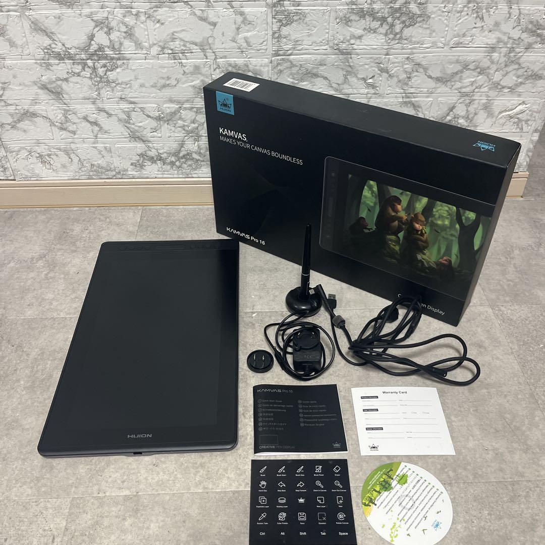HUION Kamvas Pro 16 (GT-156) 液晶ペンタブレット
