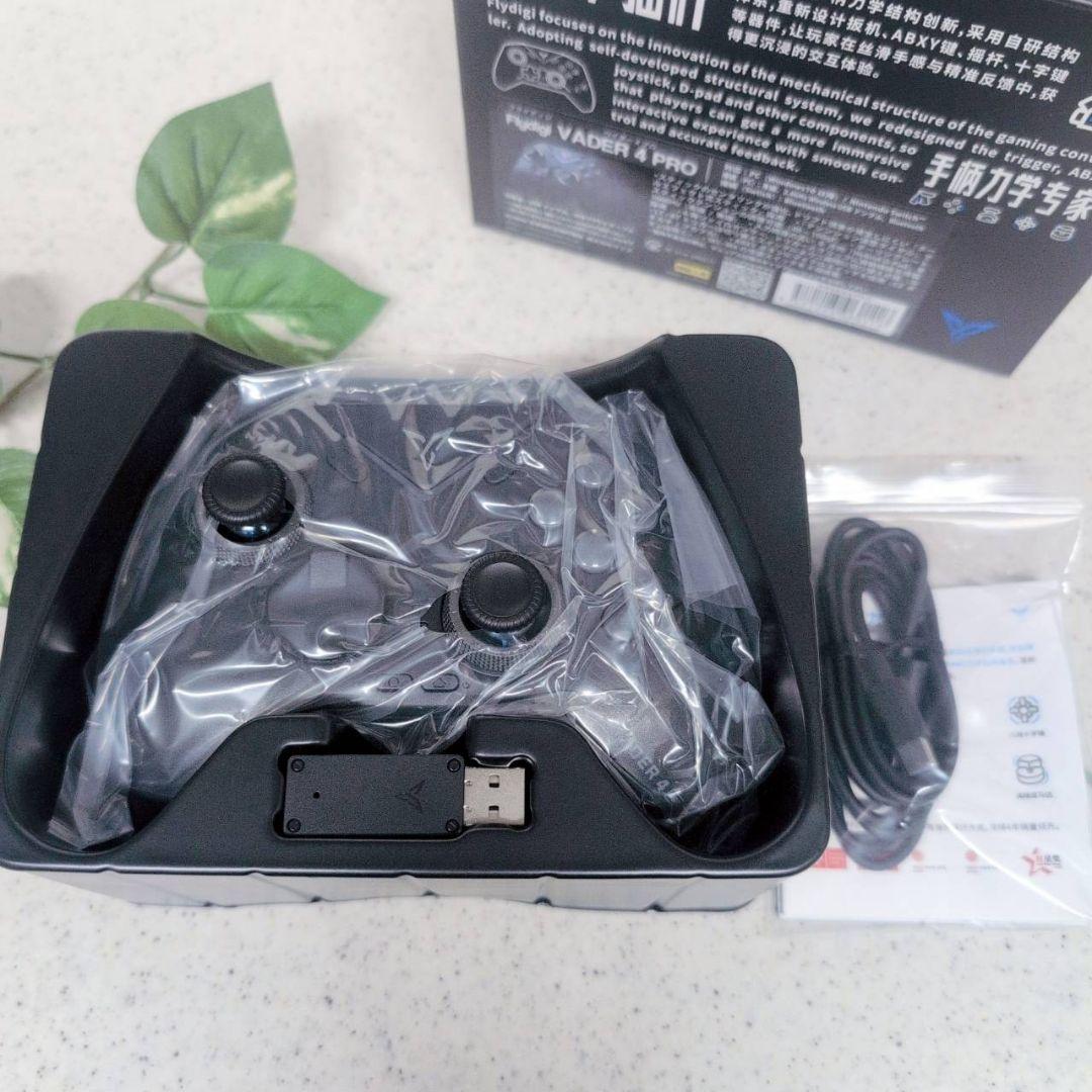 Flydigi Vader4pro ゲームパッド 黒 コントローラー PC TV