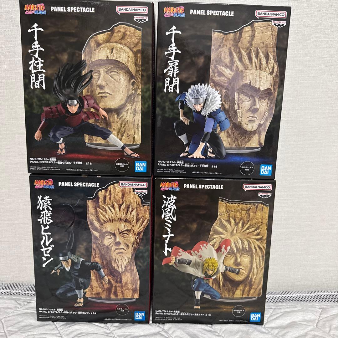 NARUTO 疾風伝 PANEL SPECTACLE 最強の兵ども 4種セット