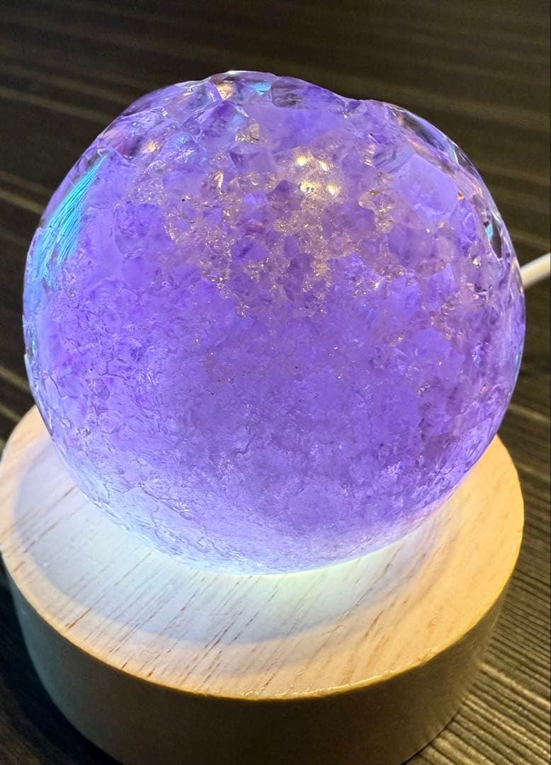 高品質♡ ロマネサイトイン アメジスト 笑口 スフィア 丸玉 紫水晶 天然石