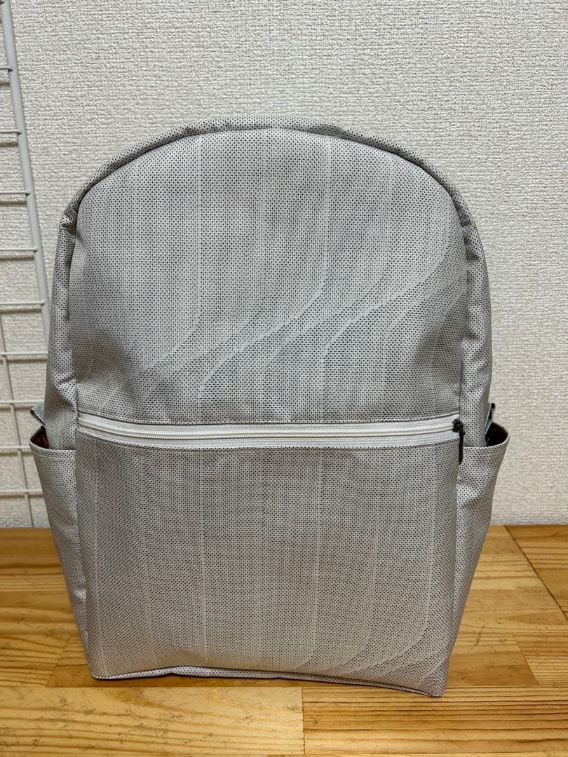 正絹白大島紬リュックサック