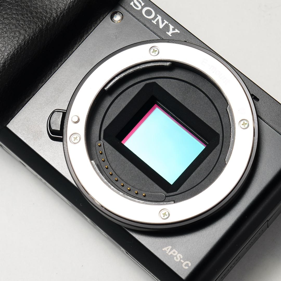 S393枚 Sony α6000 パワーズームキット ブラック 高画質 軽量