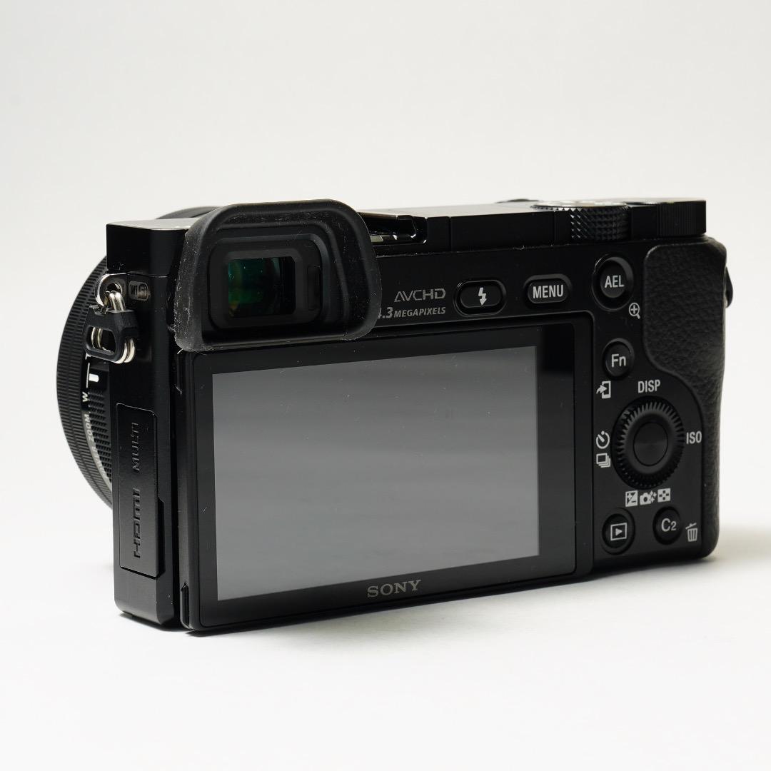 S393枚 Sony α6000 パワーズームキット ブラック 高画質 軽量