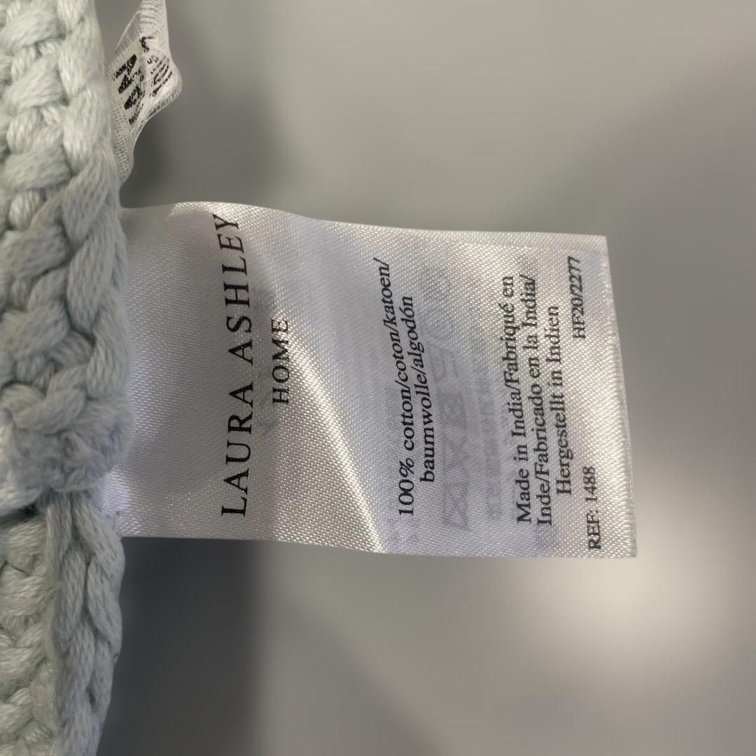 ローラアシュレイ コットン ブランケット