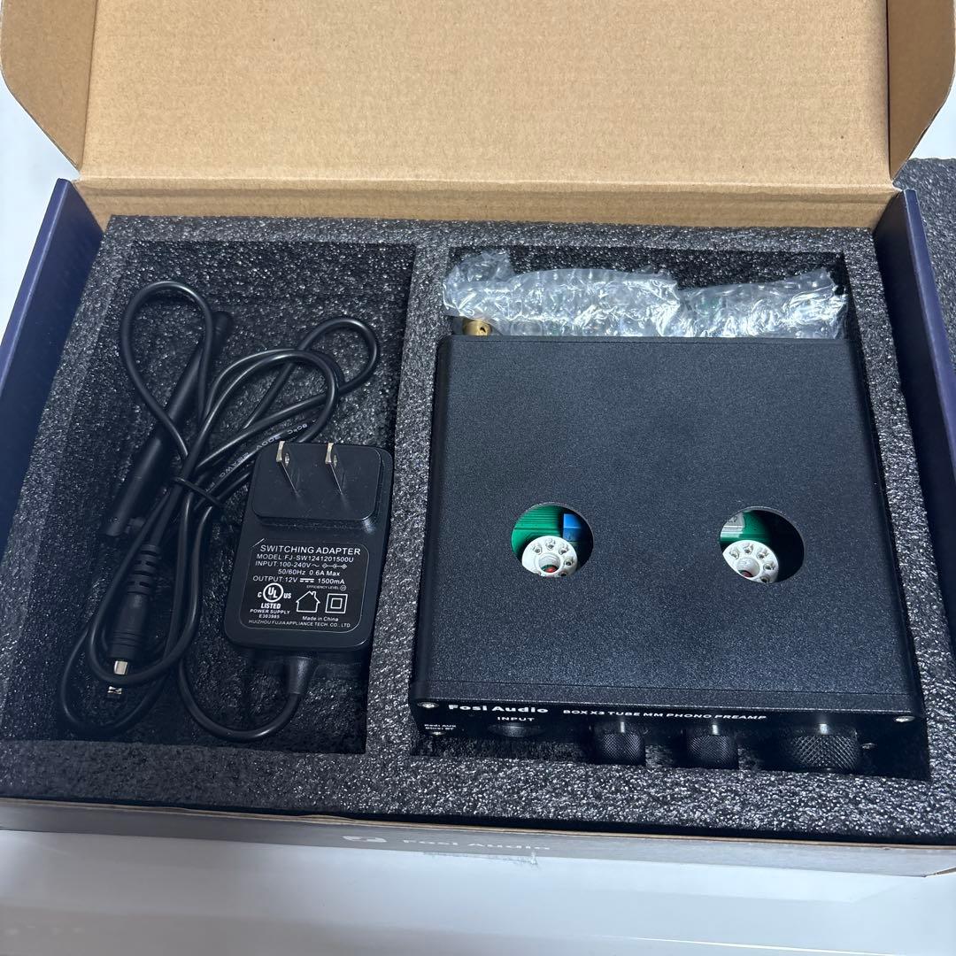 アンプ Fosi Audio BOX X3 MM PHONO PREAMP