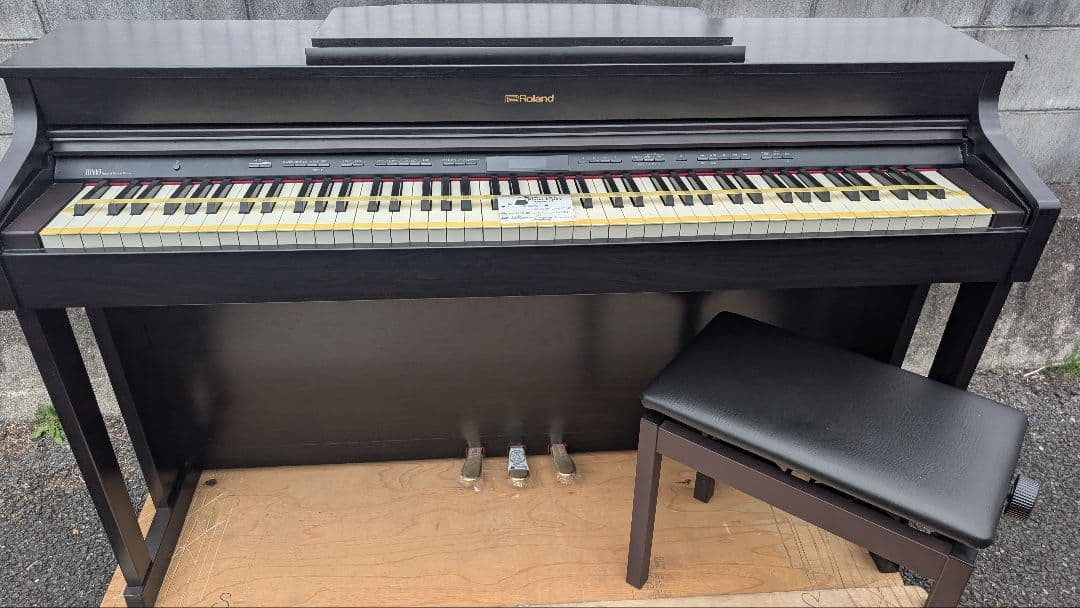 送料込み HP603 Roland 電子ピアノ 16年製 ほぼ新品未使用L激美品