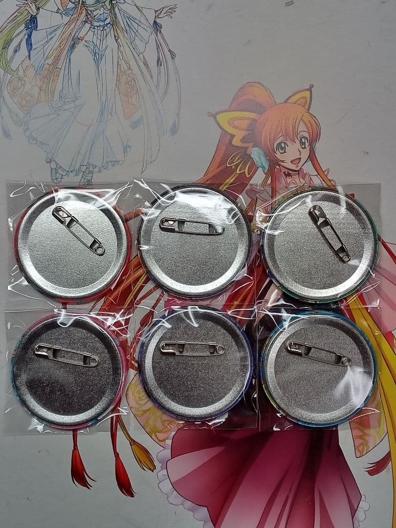 応募者全員サービス　ブラッククローバー 10周年記念!! 缶バッジ6種セット