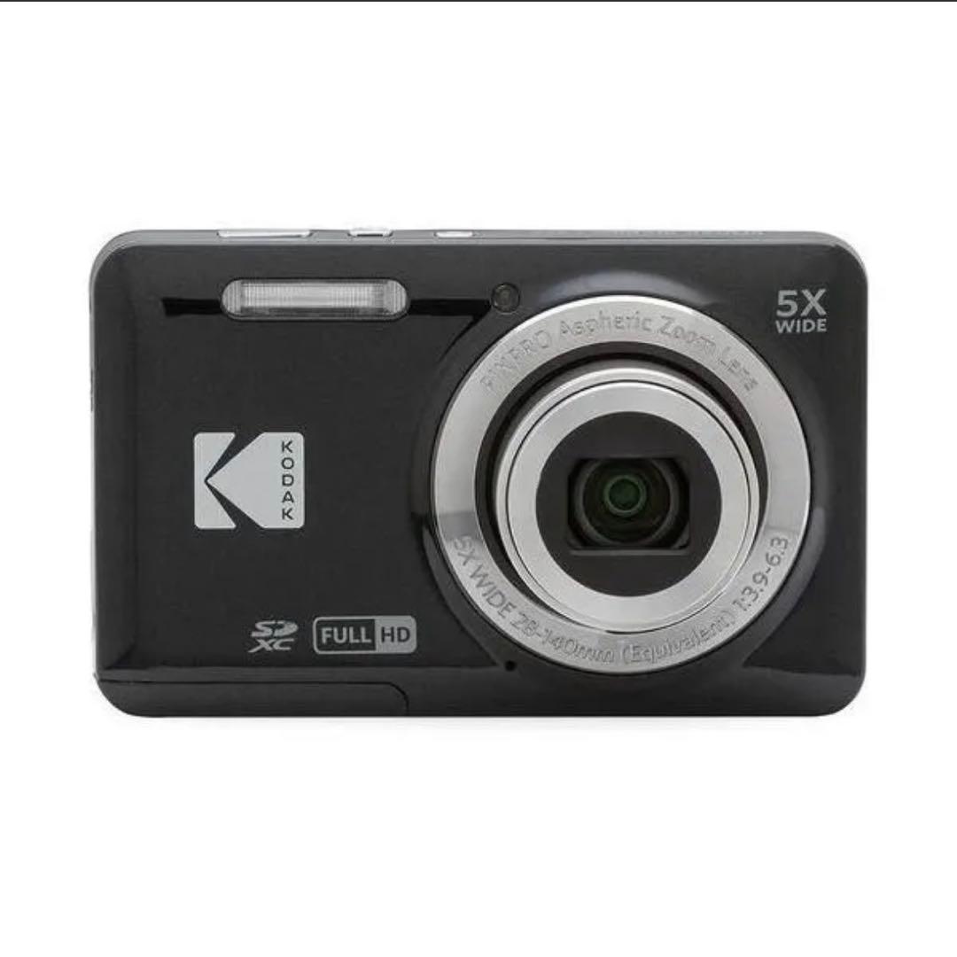 【値下げ‼️】KODAK コンパクトデジタルカメラ FZ55BK ブラック