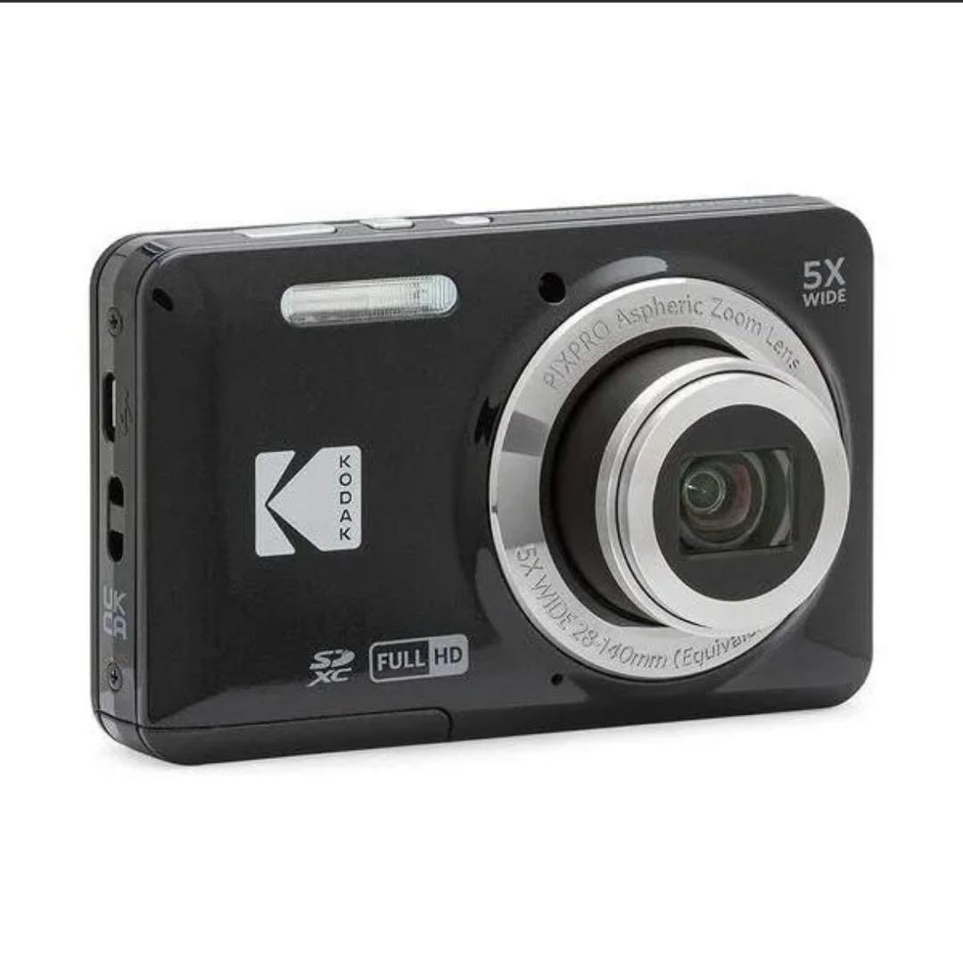 【値下げ‼️】KODAK コンパクトデジタルカメラ FZ55BK ブラック
