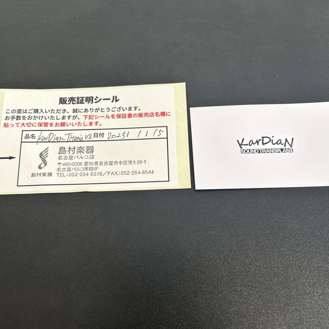 （美品）KarDian titaniaV2 ハイゲインディストーション