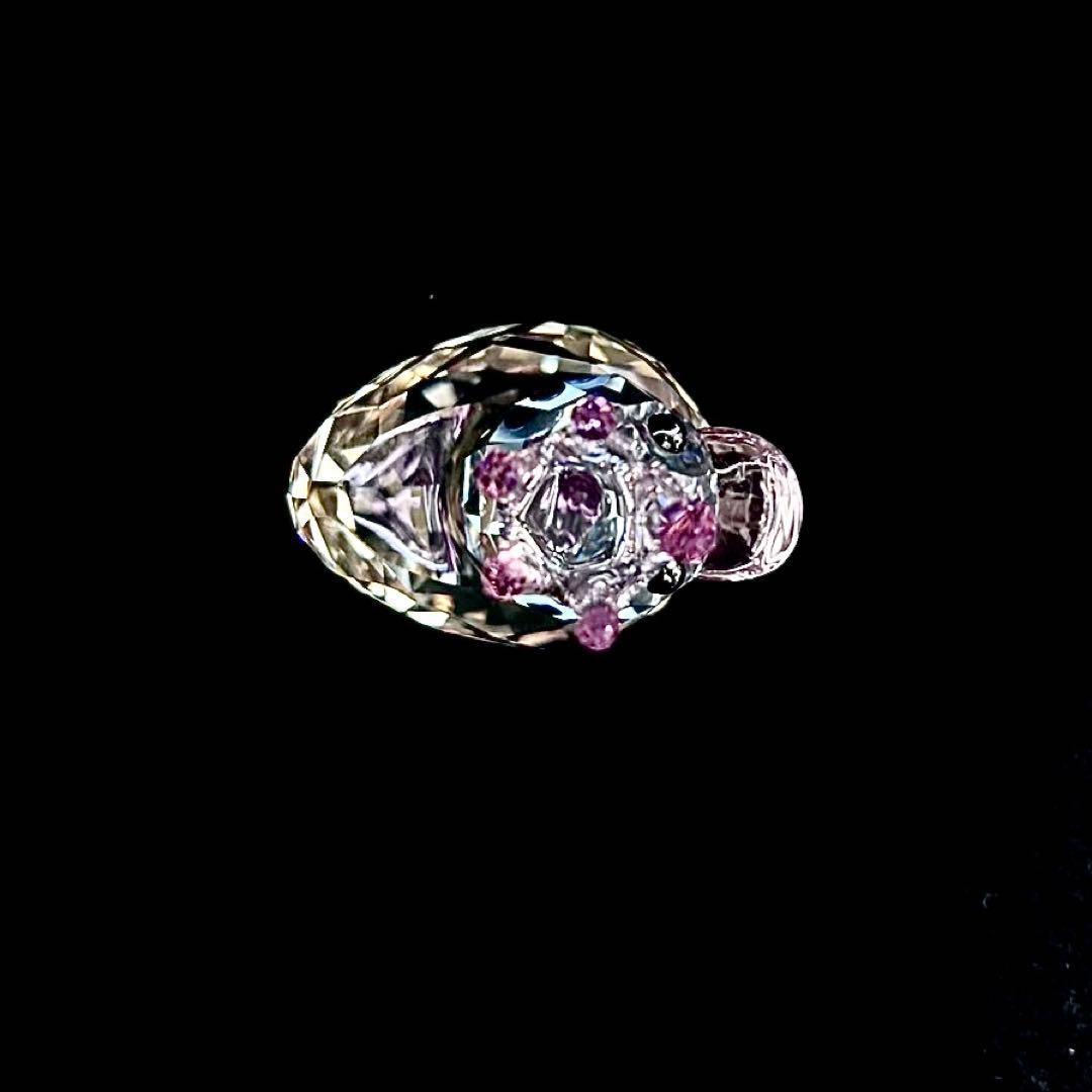 【極美品】SWAROVSKI スワロフスキー ハッピーダック プリンセス