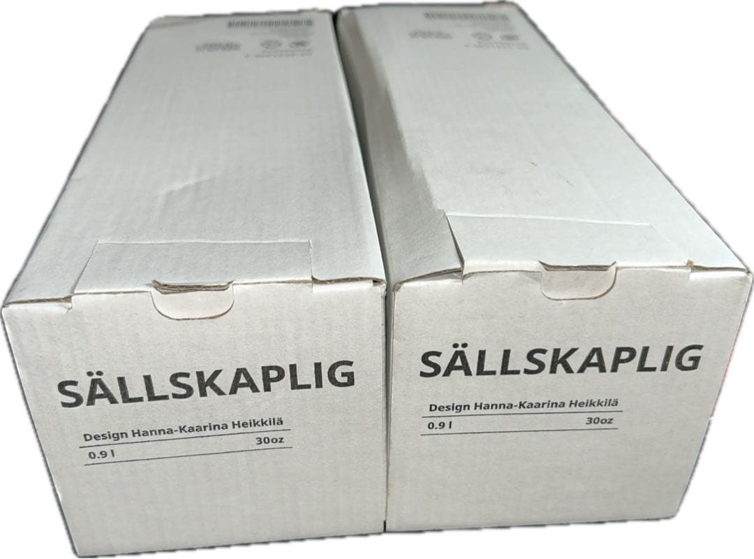 【現品限り】イケア SÄLLSKAPLIG 900ml カラフェ 2個セット