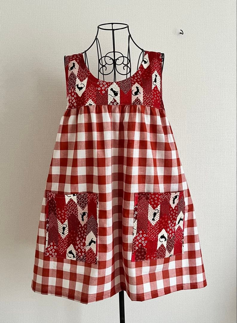 harupan　保育士エプロン　エプロン　ハンドメイド